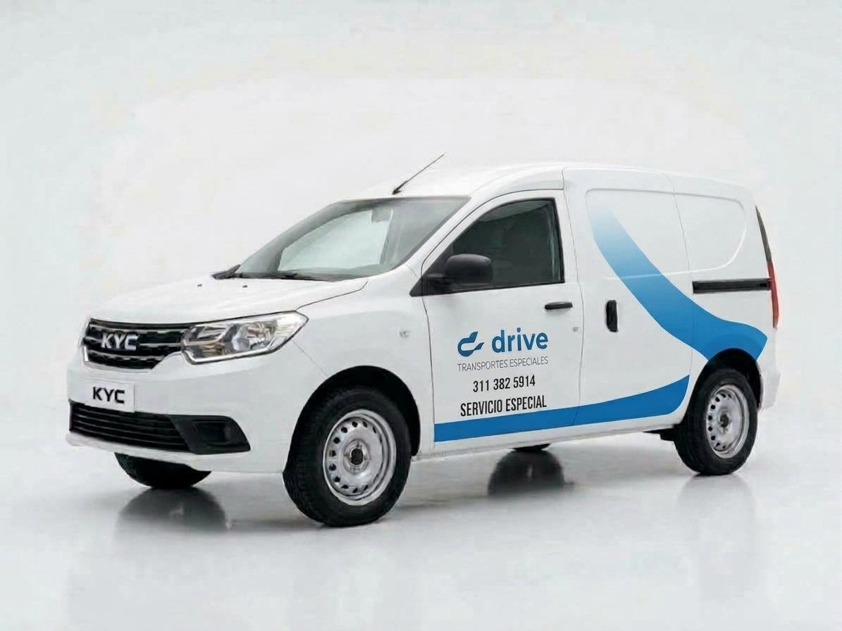 Furgoneta KYC de DRIVE, transporte especial