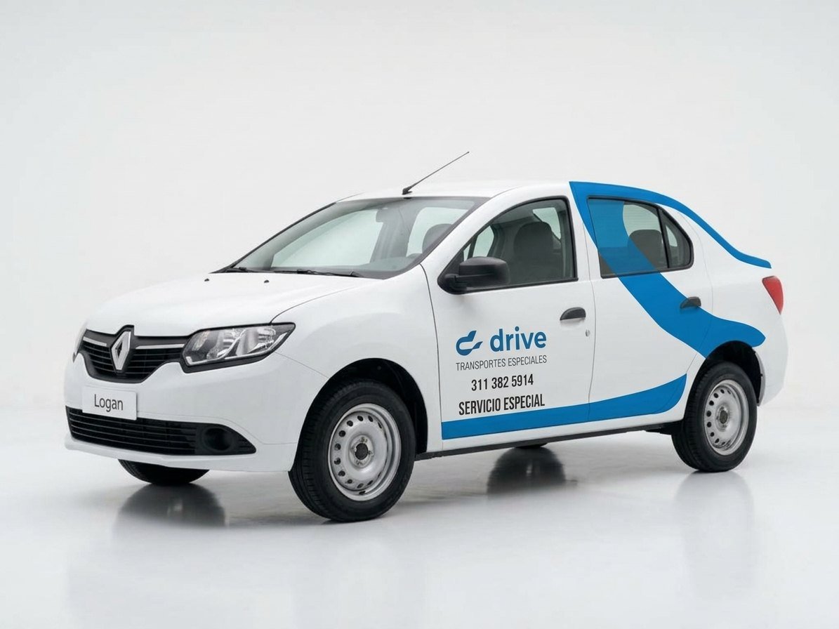 Renault Logan de DRIVE, transporte especial